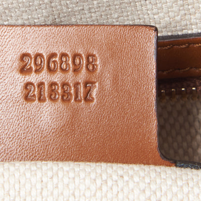 Gucci Monogram Small Brick Lane Boston Light Brown 9 of 9
