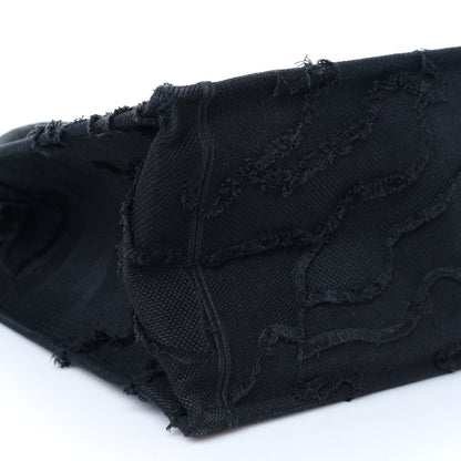 Christian Dior Canvas Embroidered Camouflage Book Tote Blue 8 of 9