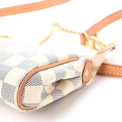Louis Vuitton Damier Azur Eva Clutch 9 of 9