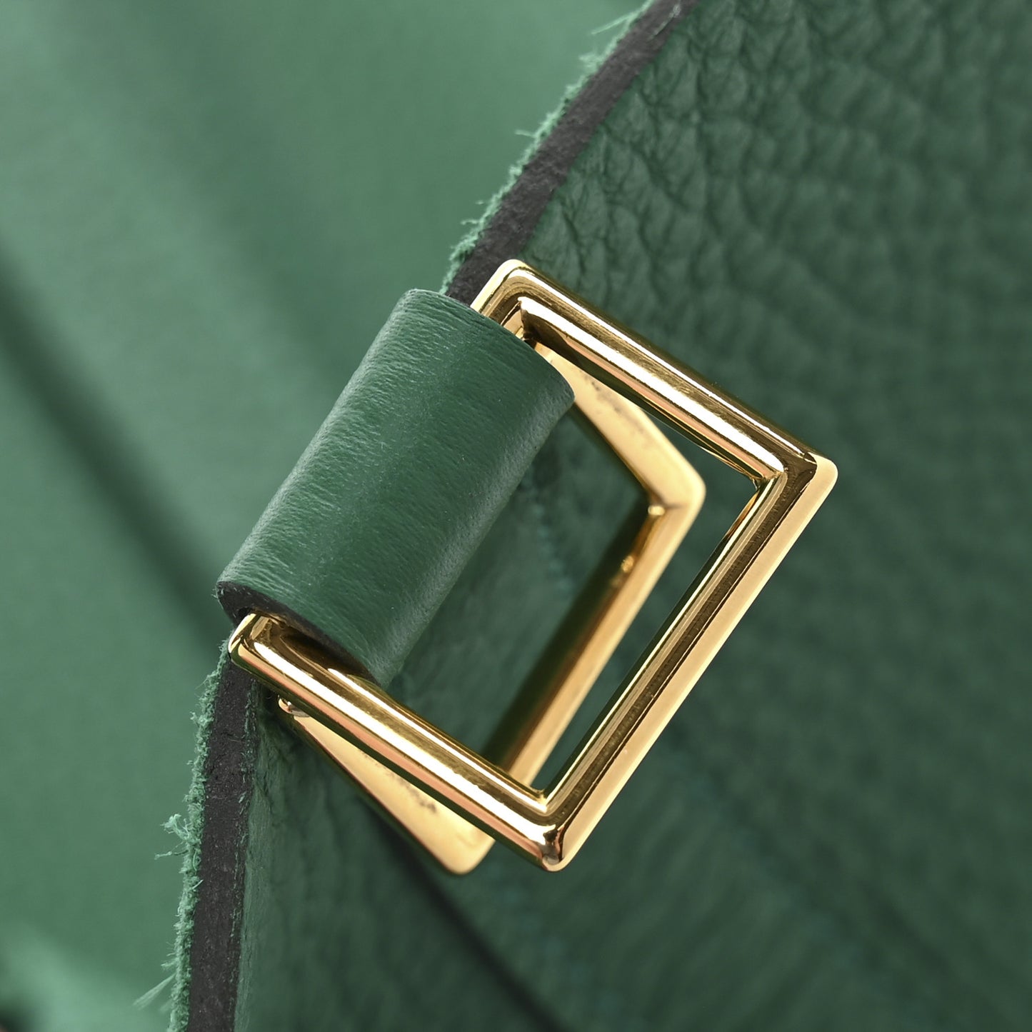 Taurillon Clemence Picotin Lock 22 MM Vert Vertigo