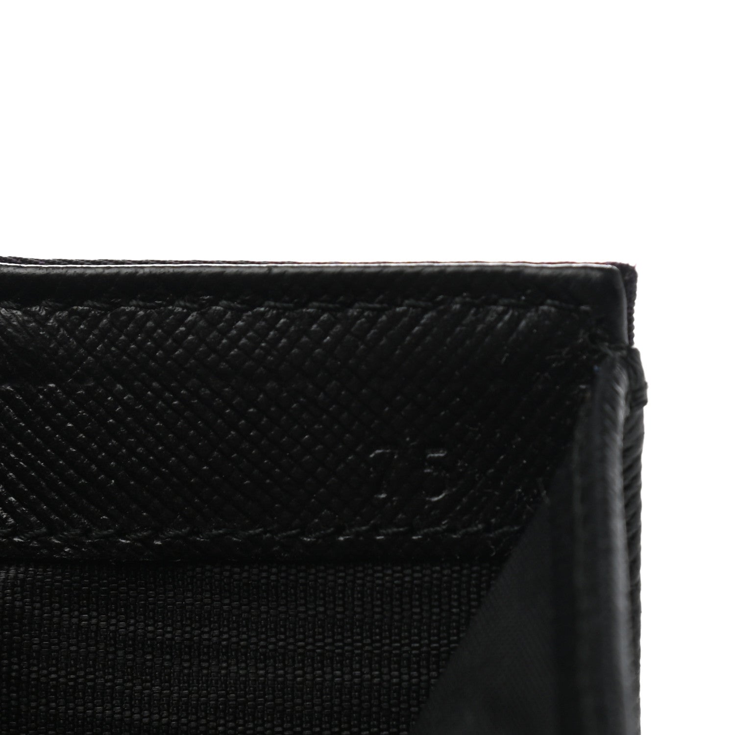 Prada Tessuto Nylon Tri-Fold Compact Wallet Mora 8 of 8