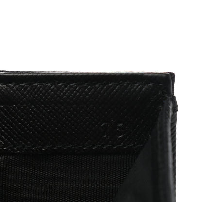 Prada Tessuto Nylon Tri-Fold Compact Wallet Mora 8 of 8