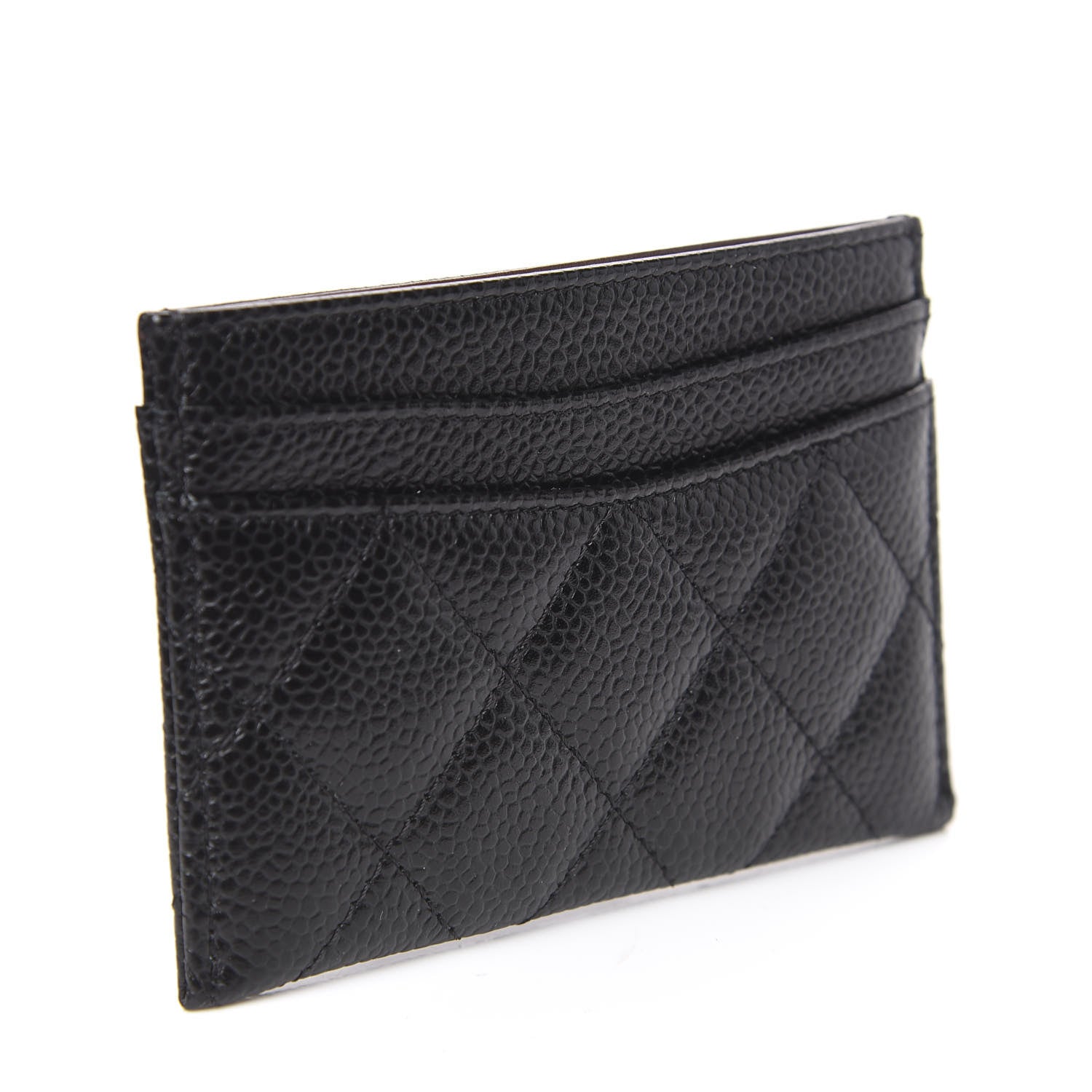 Chanel Caviar Quilted Card Holder Black 2 of 7
