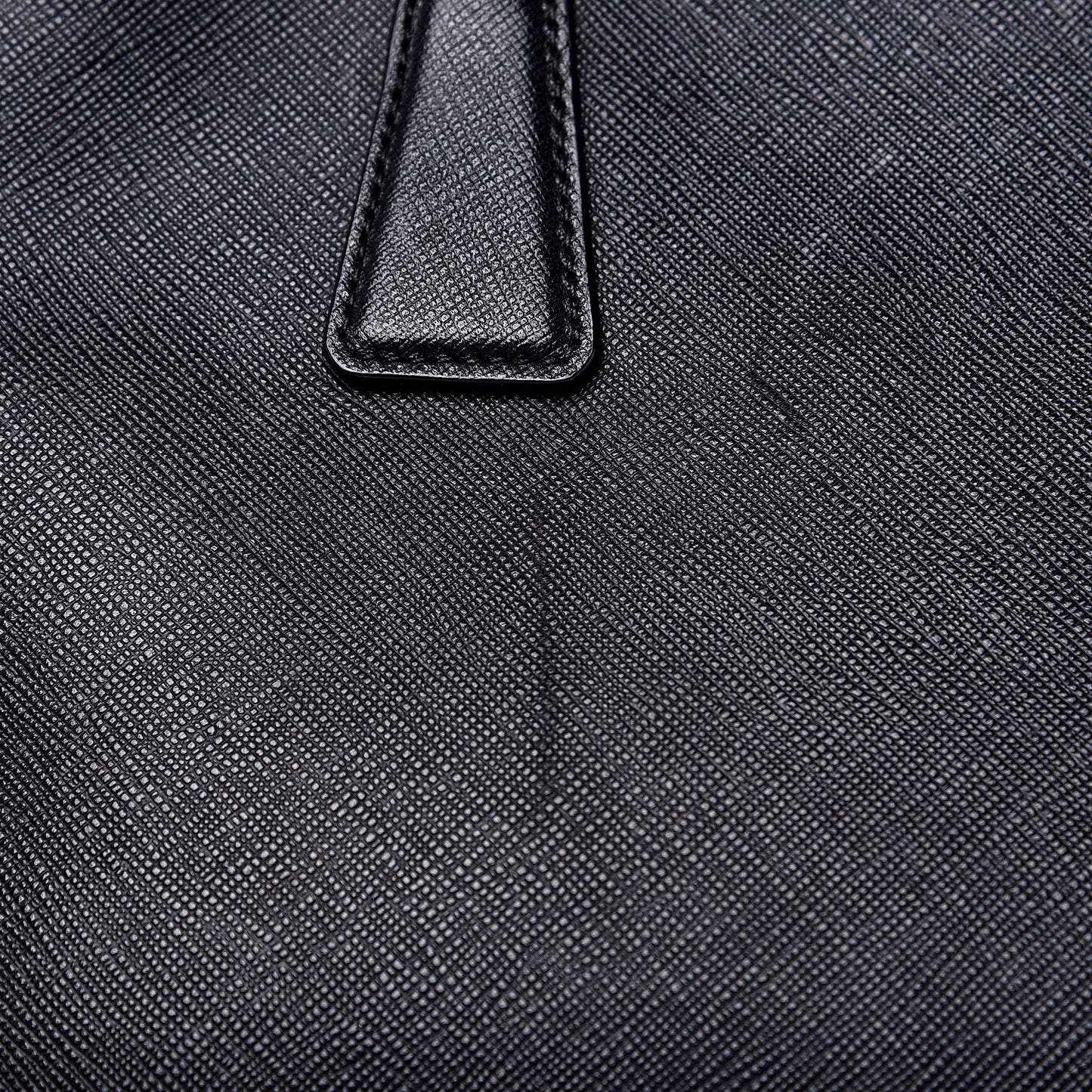 Saffiano Lux Medium Tote Black