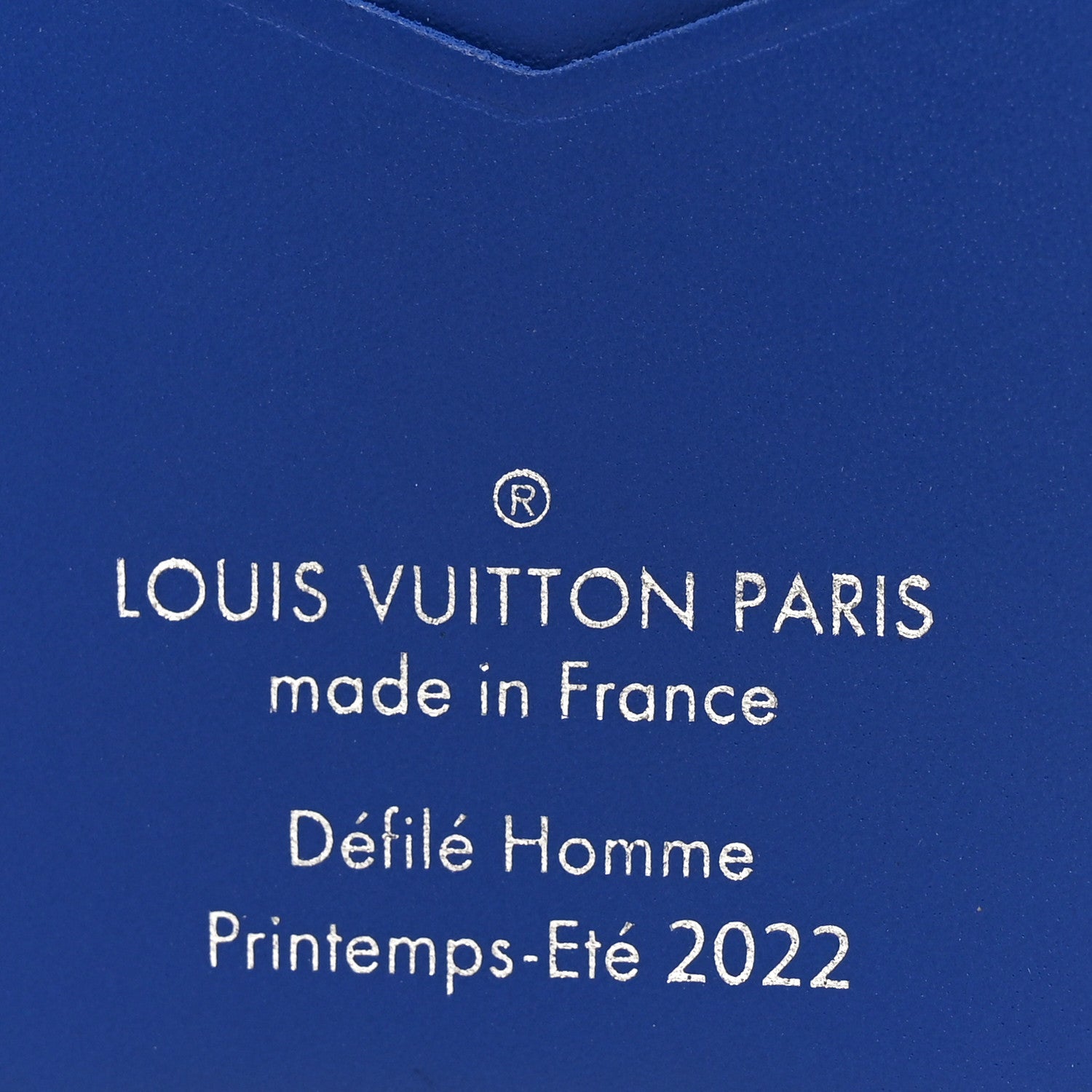 Louis Vuitton Taurillon Illusion Pocket Organizer Bleu Rose 6 of 6
