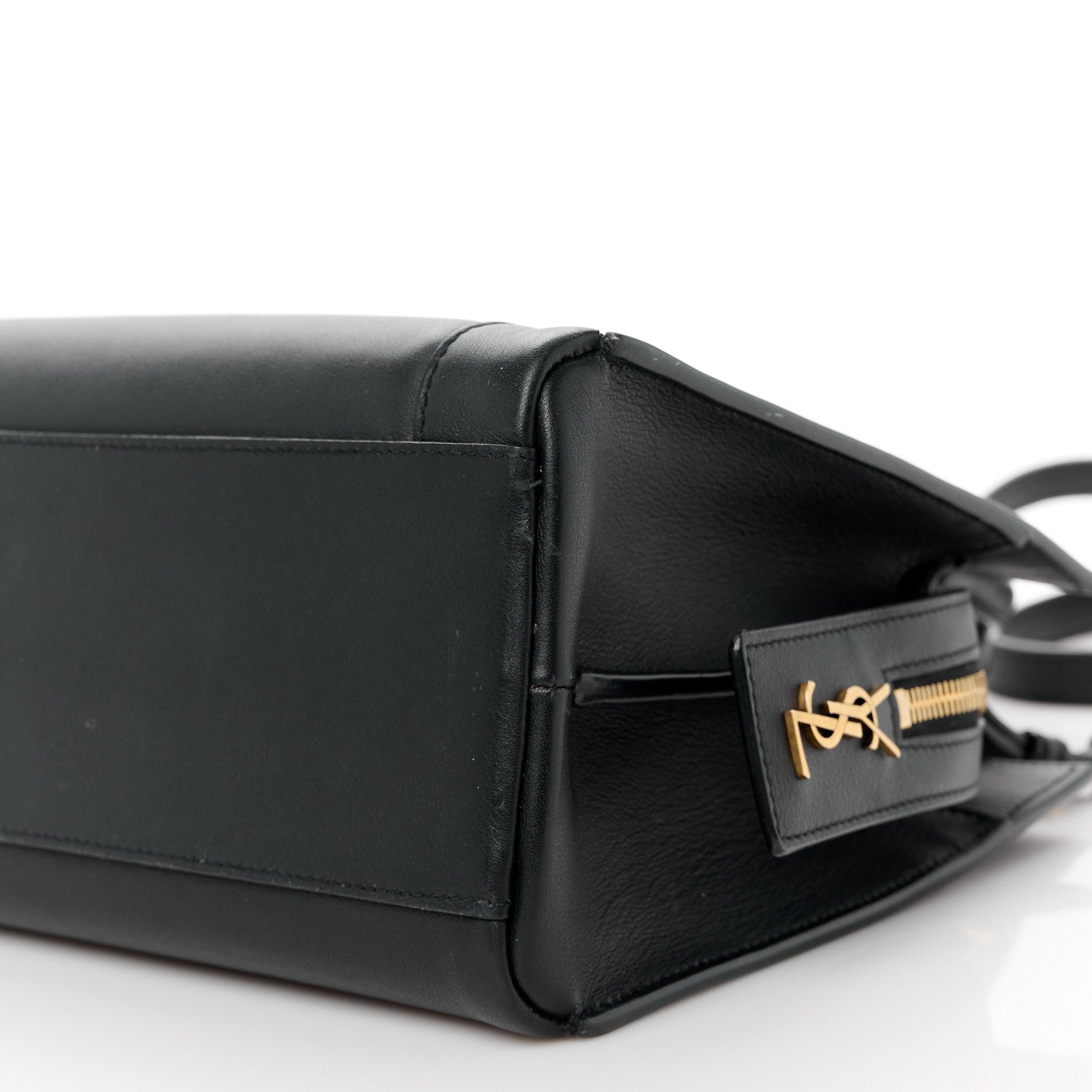 Saint Laurent Smooth Calfskin Small East Side Tote Black 16 of 18