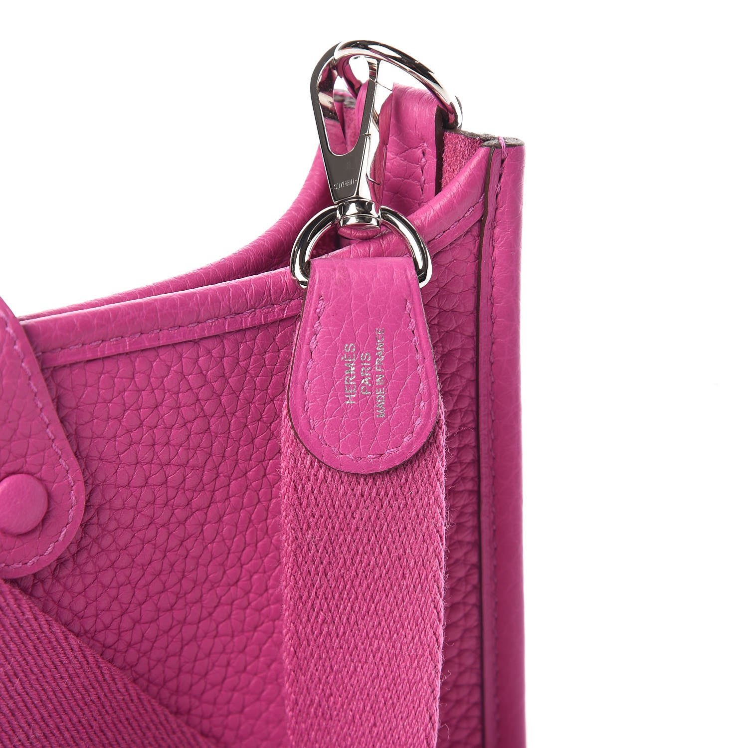 Hermes Taurillon Clemence Amazone Evelyne TPM Magnolia 6 of 11