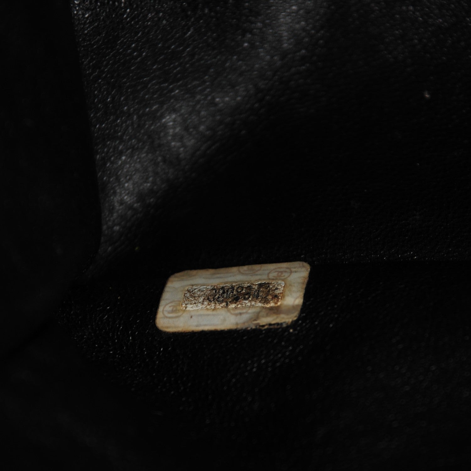 Chanel Lambskin Jumbo Shoulder Bag Black 9 of 9