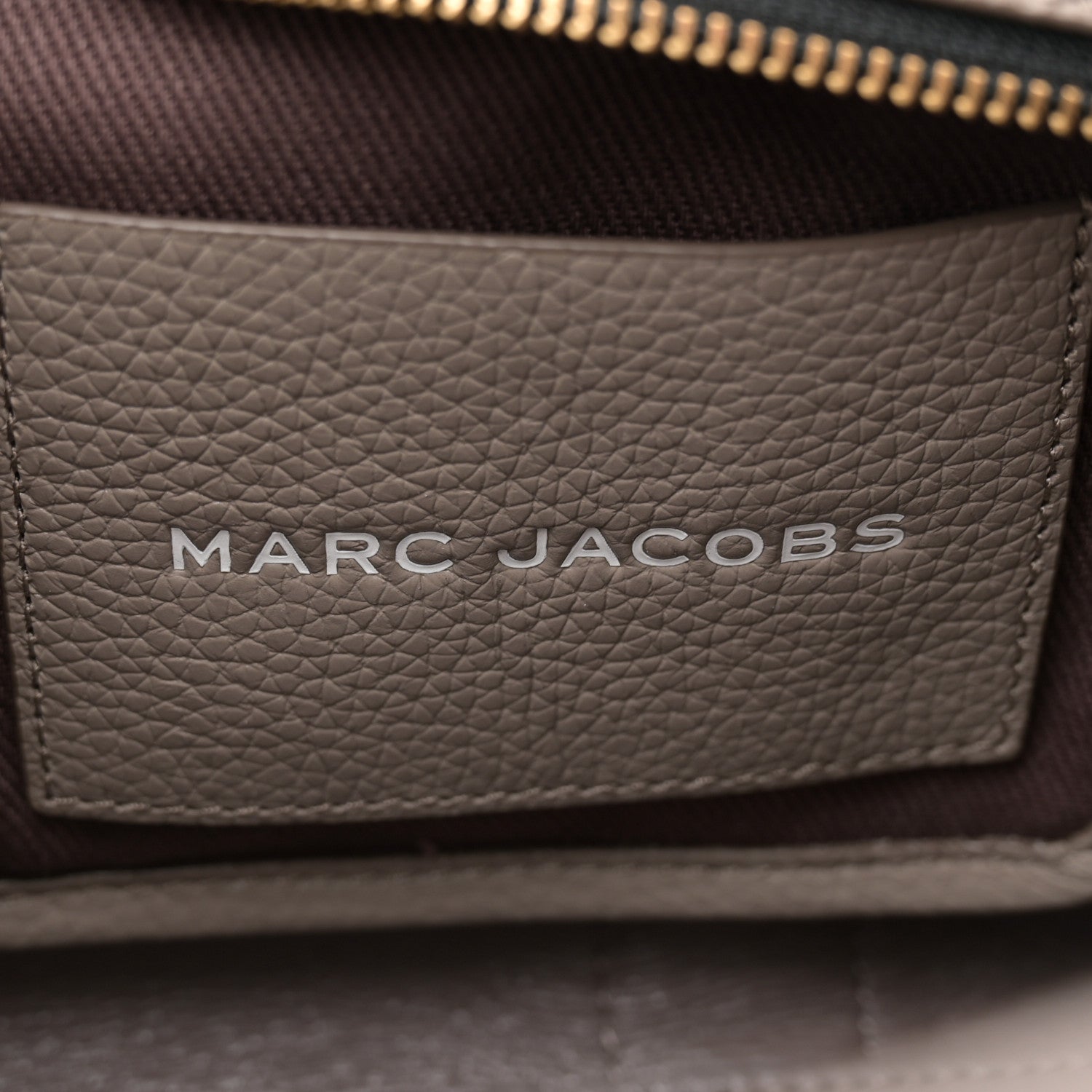 Marc Jacobs Grained Calfskin Small The Tote Bag Cement 6 of 10