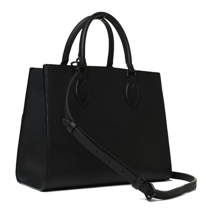 Louis Vuitton Soft Calfskin Lockme Tote PM Black 2 of 13
