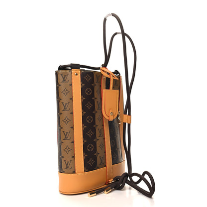 Louis Vuitton X NIGO Reverse Monogram Stripes Randonee Messenger 3 of 9