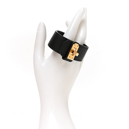 Hermes Swift Kelly Twist Bracelet T2 Black 2 of 5