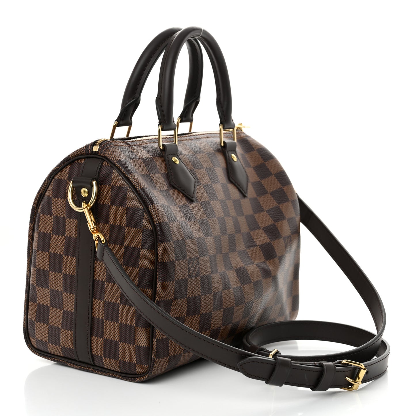 Damier Ebene Speedy Bandouliere 25