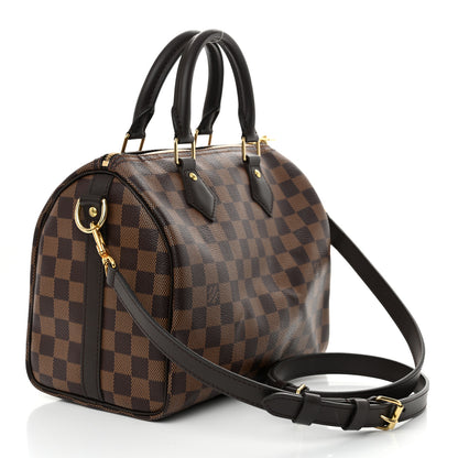 Louis Vuitton Damier Ebene Speedy Bandouliere 25 3 of 11