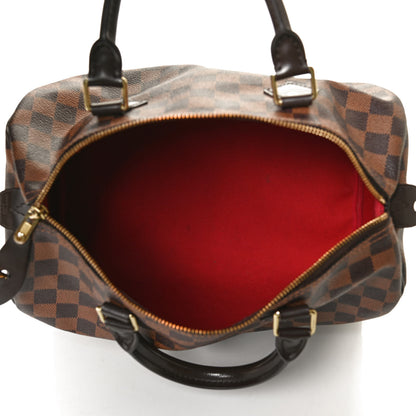 Louis Vuitton Damier Ebene Speedy 30 5 of 17