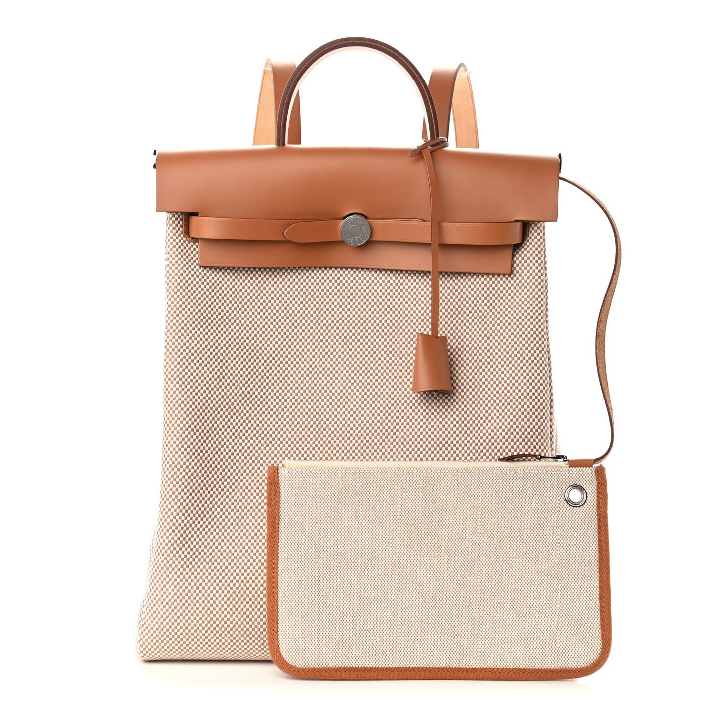 Vache Hunter Criss Viking Herbag a Dos Retourne Backpack Ecru Beige Naturel