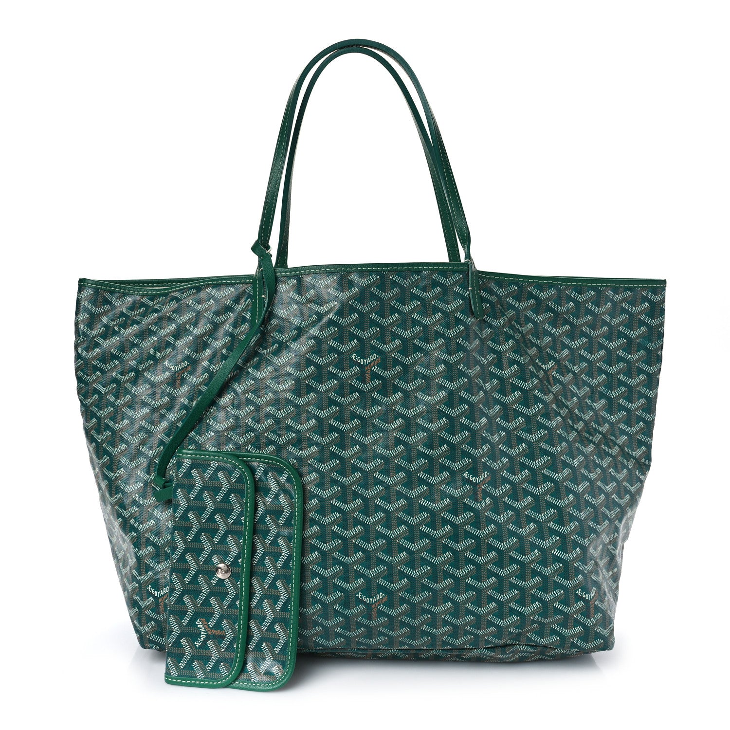 Goyard Goyardine Saint Louis GM Green 1 of 8