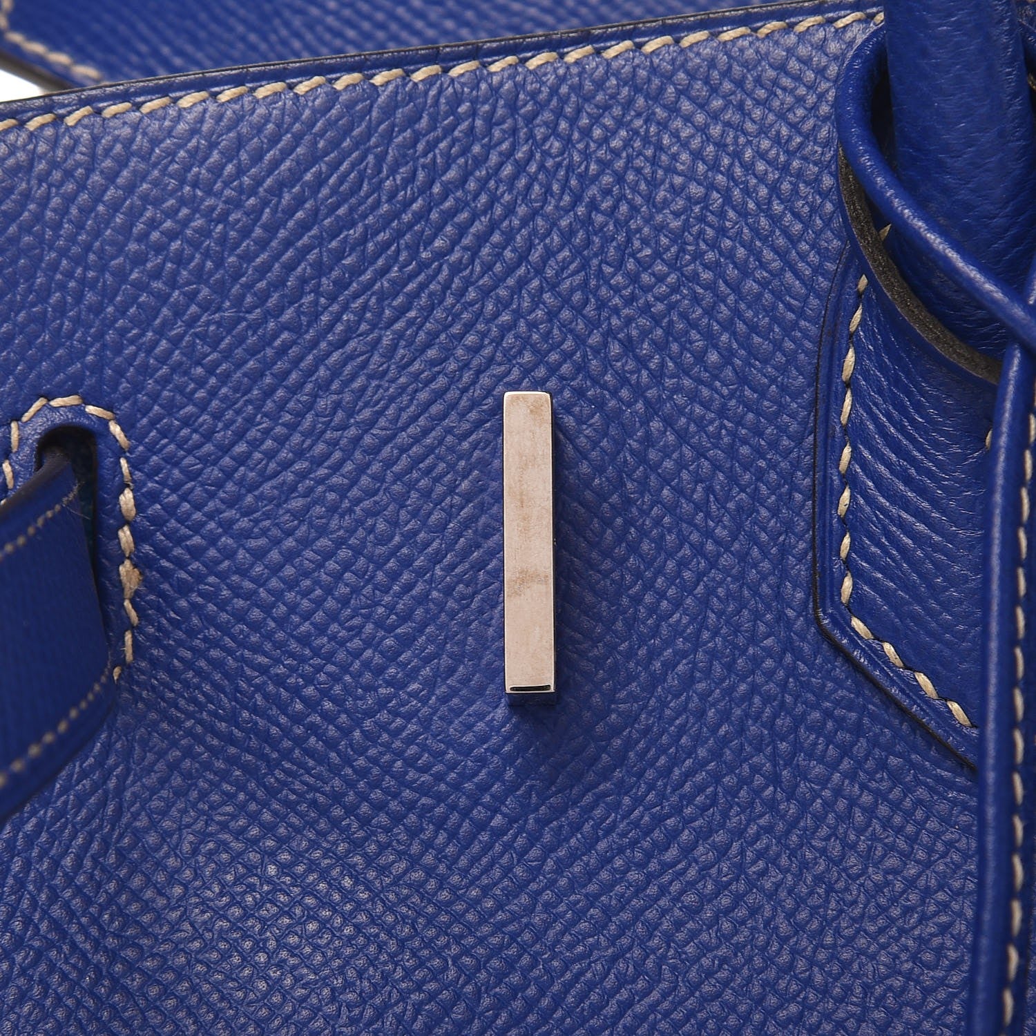 Hermes Epsom Candy Birkin 30 Bleu Electrique Mykonos 28 of 32