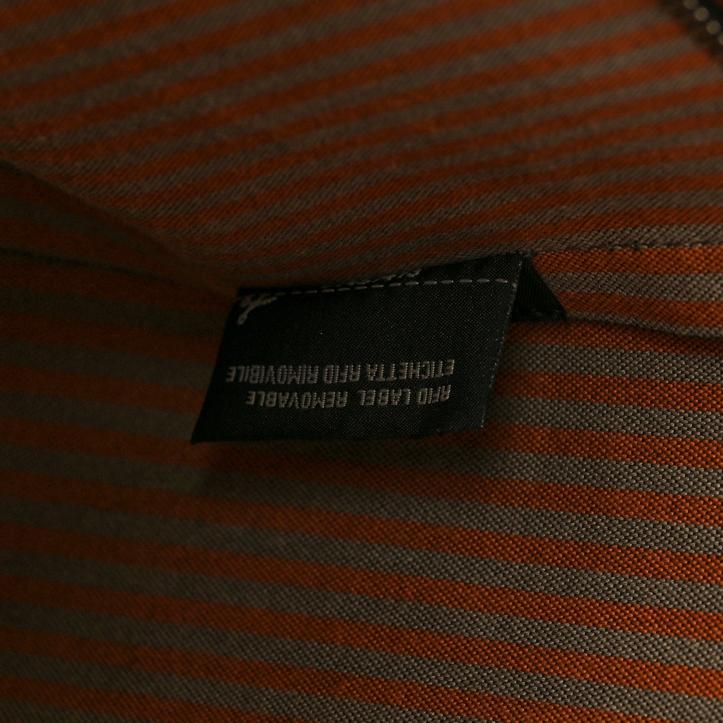 Zucca Spalmati Small Roll Tote Tobacco Orange