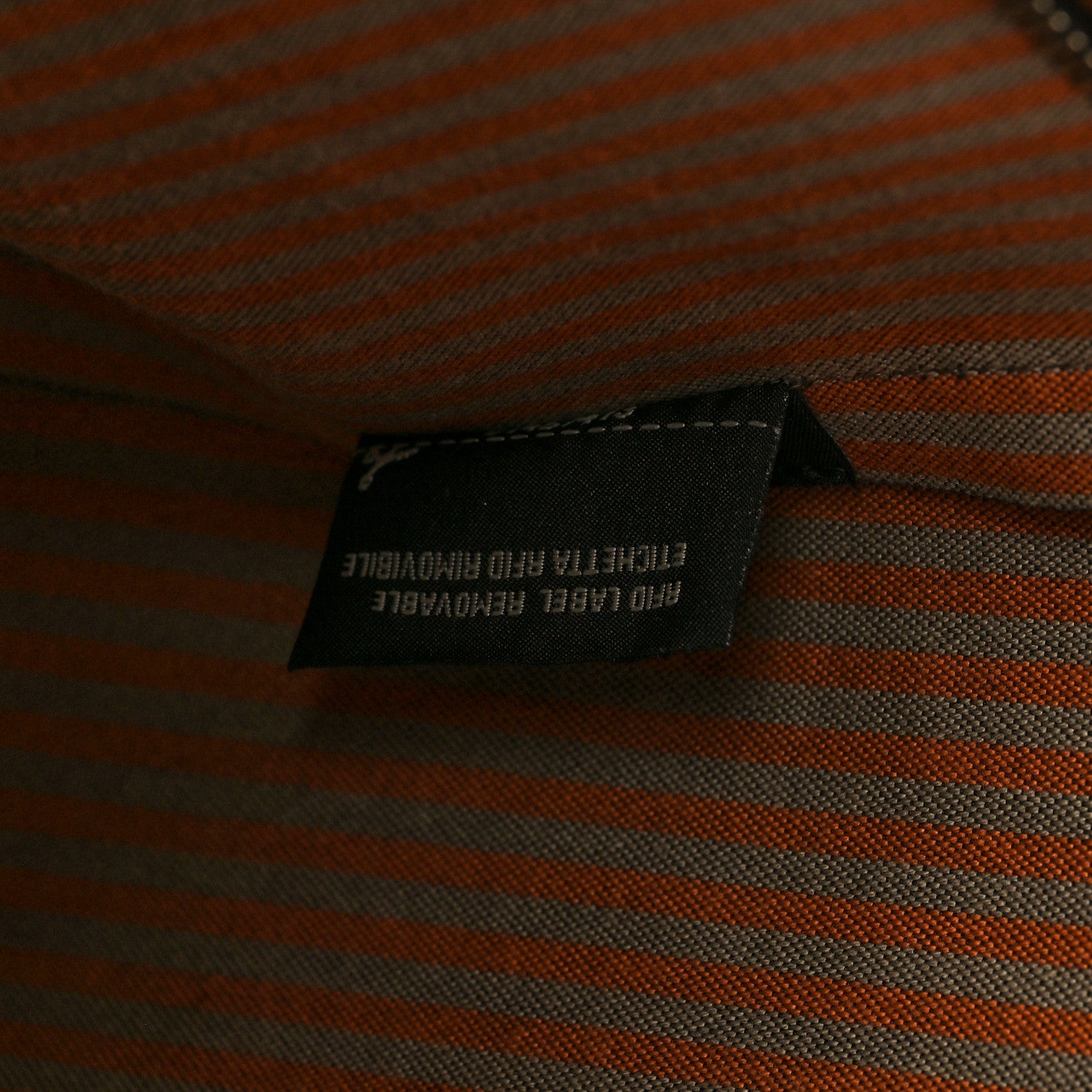 Fendi Zucca Spalmati Small Roll Tote Tobacco Orange 7 of 10