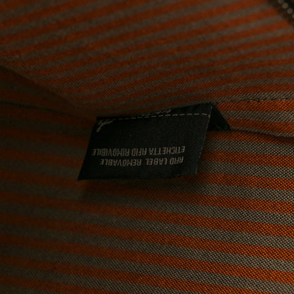 Fendi Zucca Spalmati Small Roll Tote Tobacco Orange 7 of 10