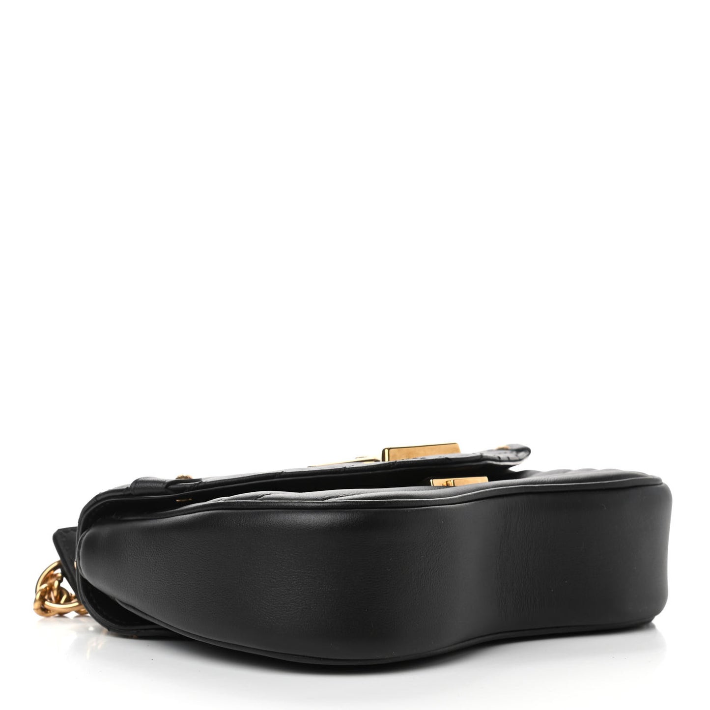 Calfskin New Wave Chain PM Black