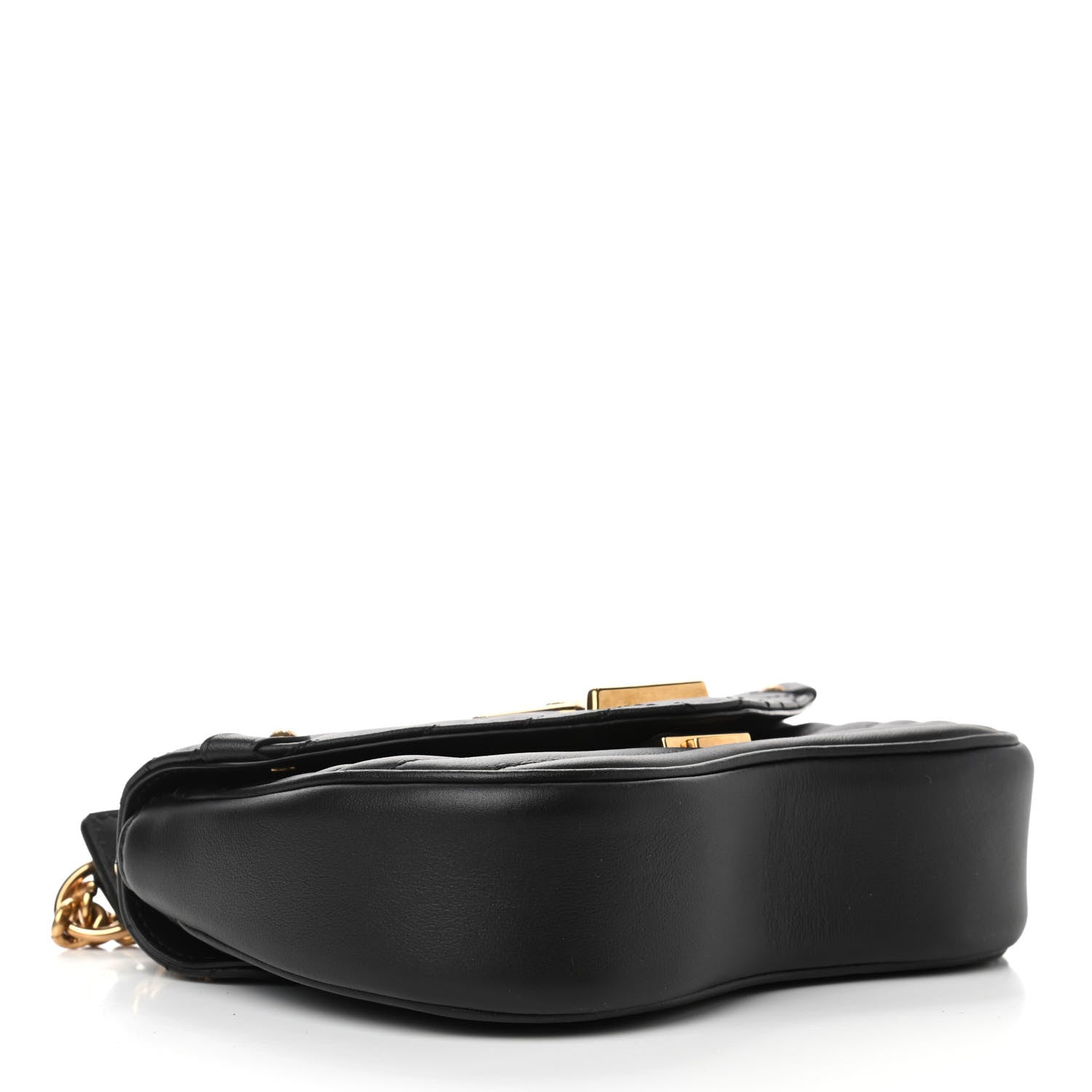 Louis Vuitton Calfskin New Wave Chain PM Black 4 of 9