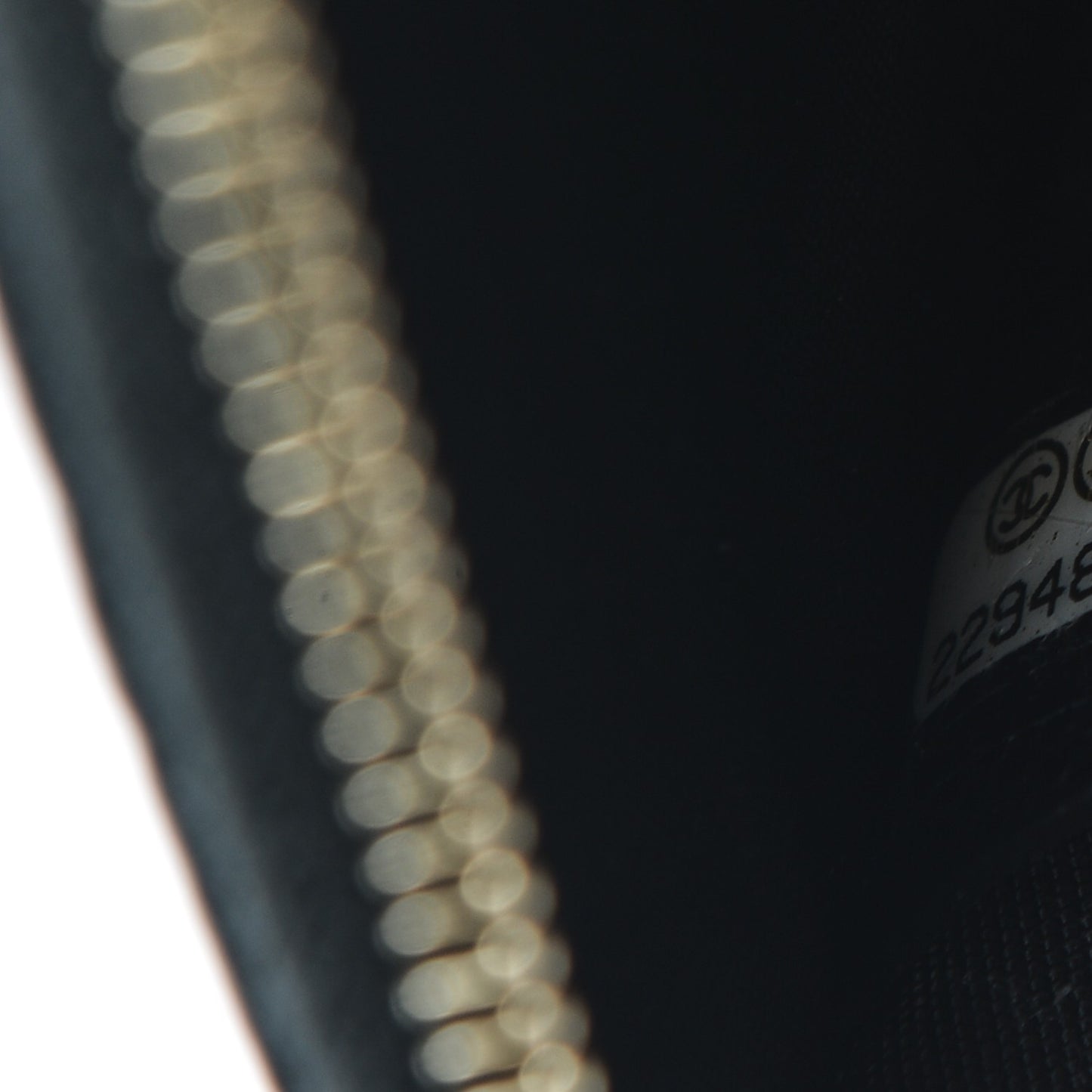 Caviar Camellia Embossed Key Holder Case Black