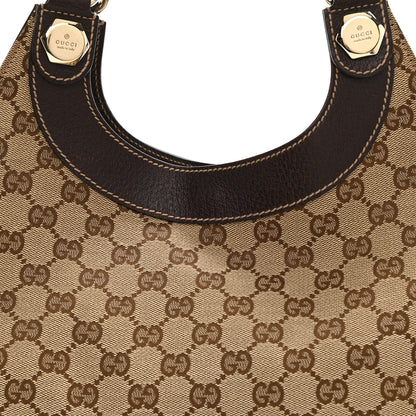 Gucci Monogram Medium Charmy Shoulder Bag Dark Brown 7 of 8