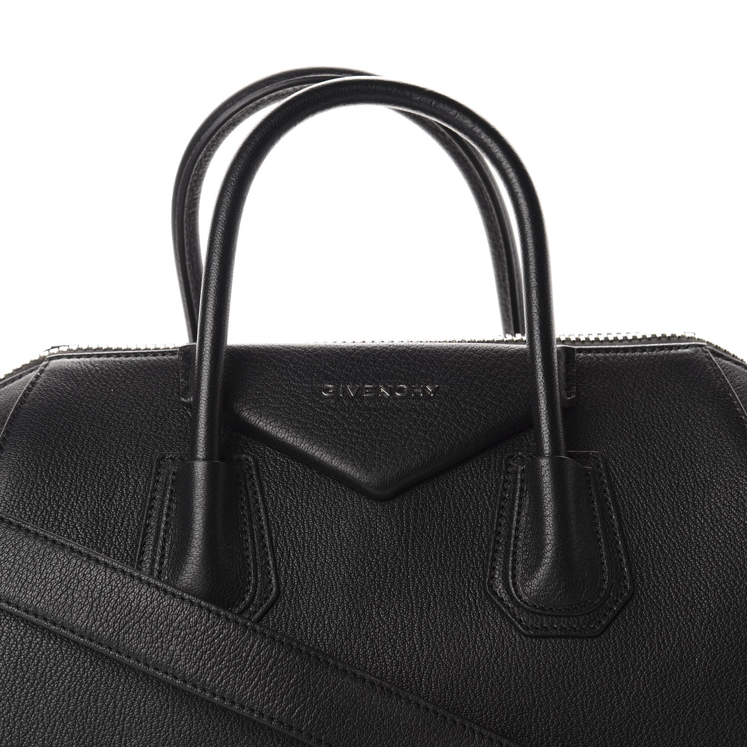 Givenchy Sugar Goatskin Medium Antigona Black 9 of 9