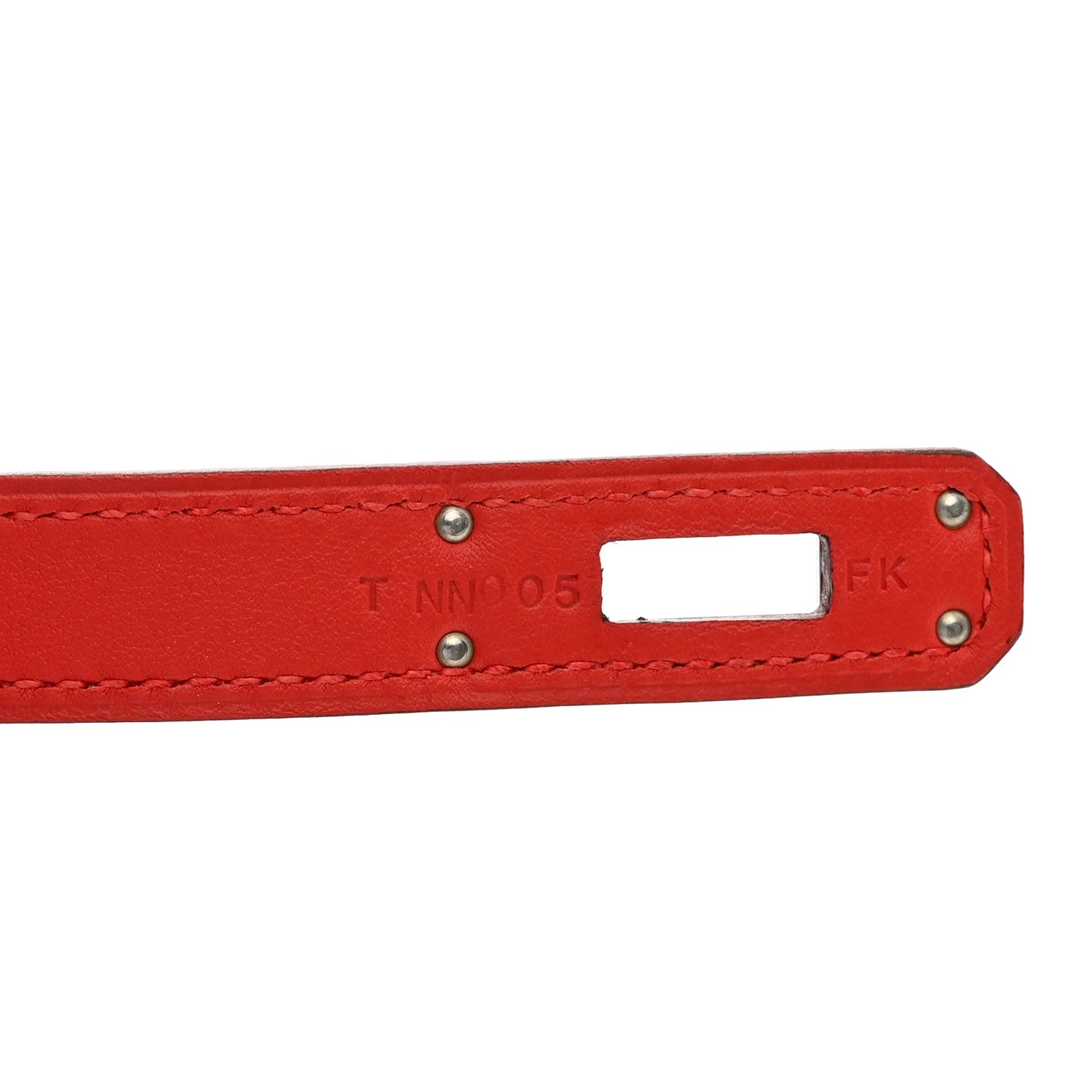 Hermes Swift Kelly Cut Clutch Pochette Capucine 7 of 7