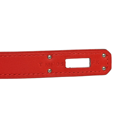 Hermes Swift Kelly Cut Clutch Pochette Capucine 7 of 7