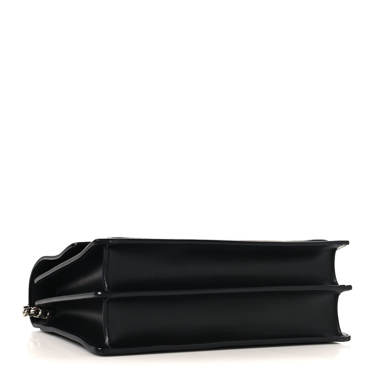 Saint Laurent Calfskin Large Monogram Sunset Black 4 of 10