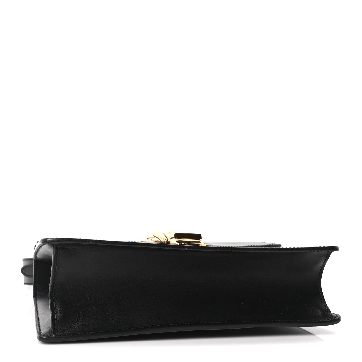 Gucci Calfskin Small Sylvie Shoulder Bag Black 4 of 10