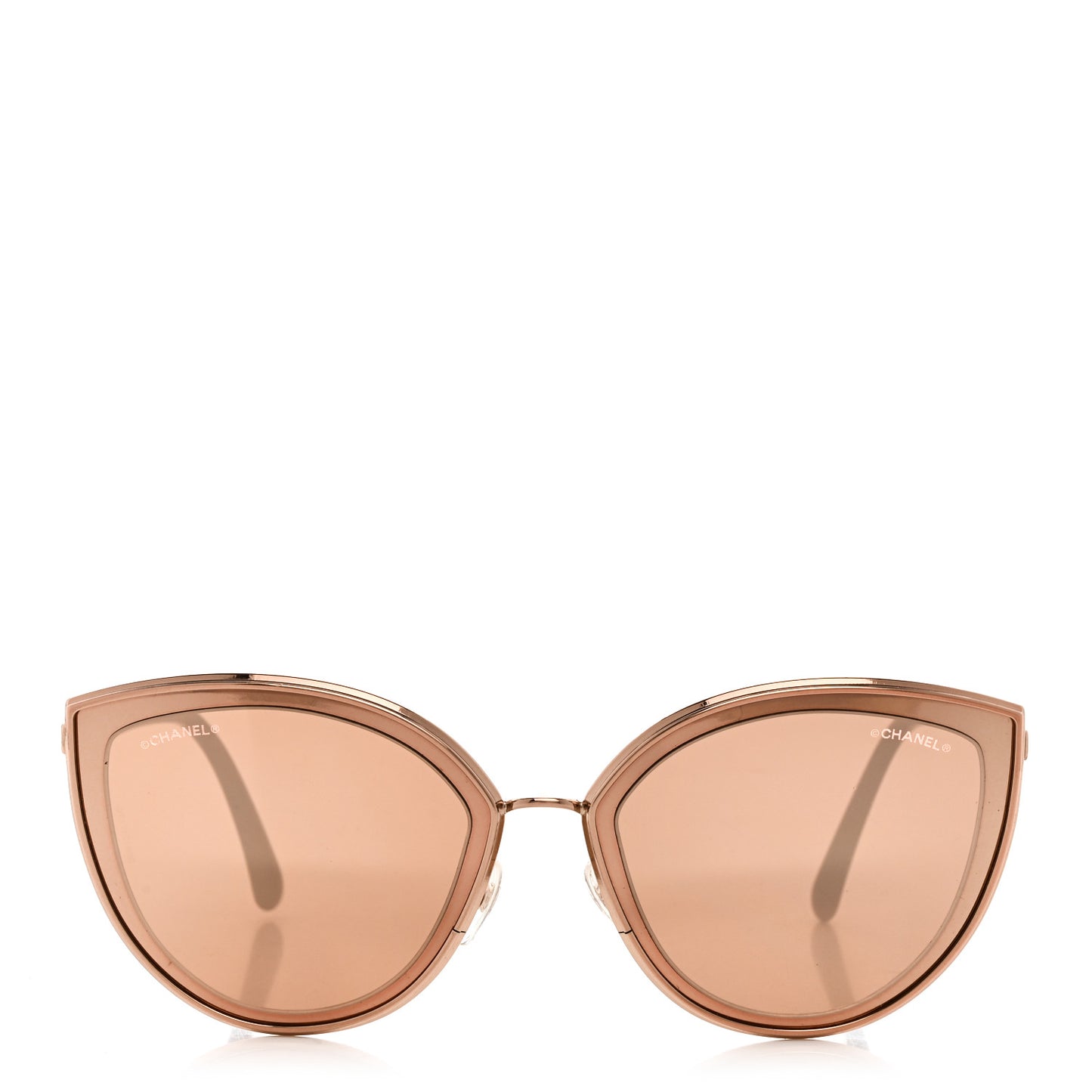 Cat Eye Sunglasses 4222 Pink Gold