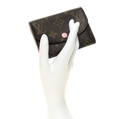 Louis Vuitton Monogram Rosalie Coin Purse Rose Ballerine 2 of 7