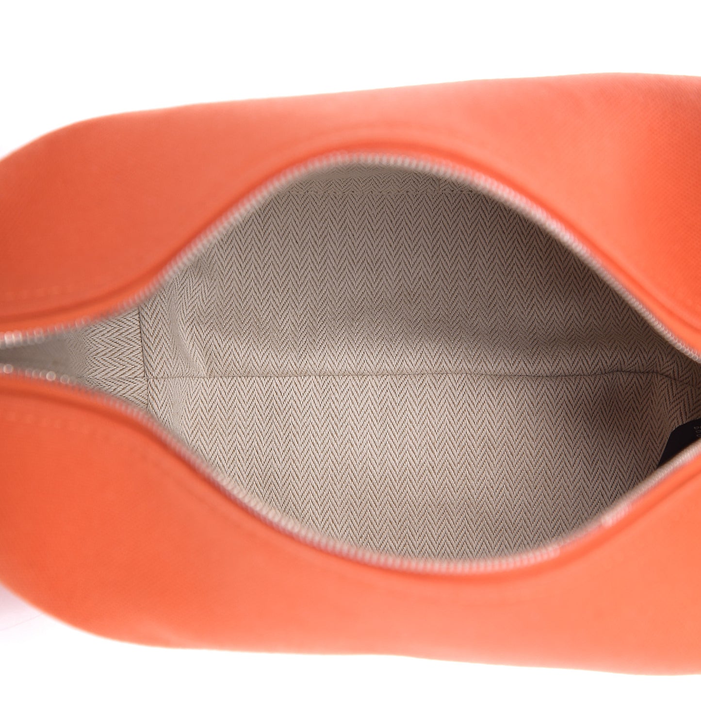 Canvas Small Bride-A-Brac Pouch Orange Burgundy