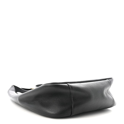 Saint Laurent Supple Calfskin Large Le 5 A 7 Soft Hobo Black 4 of 9
