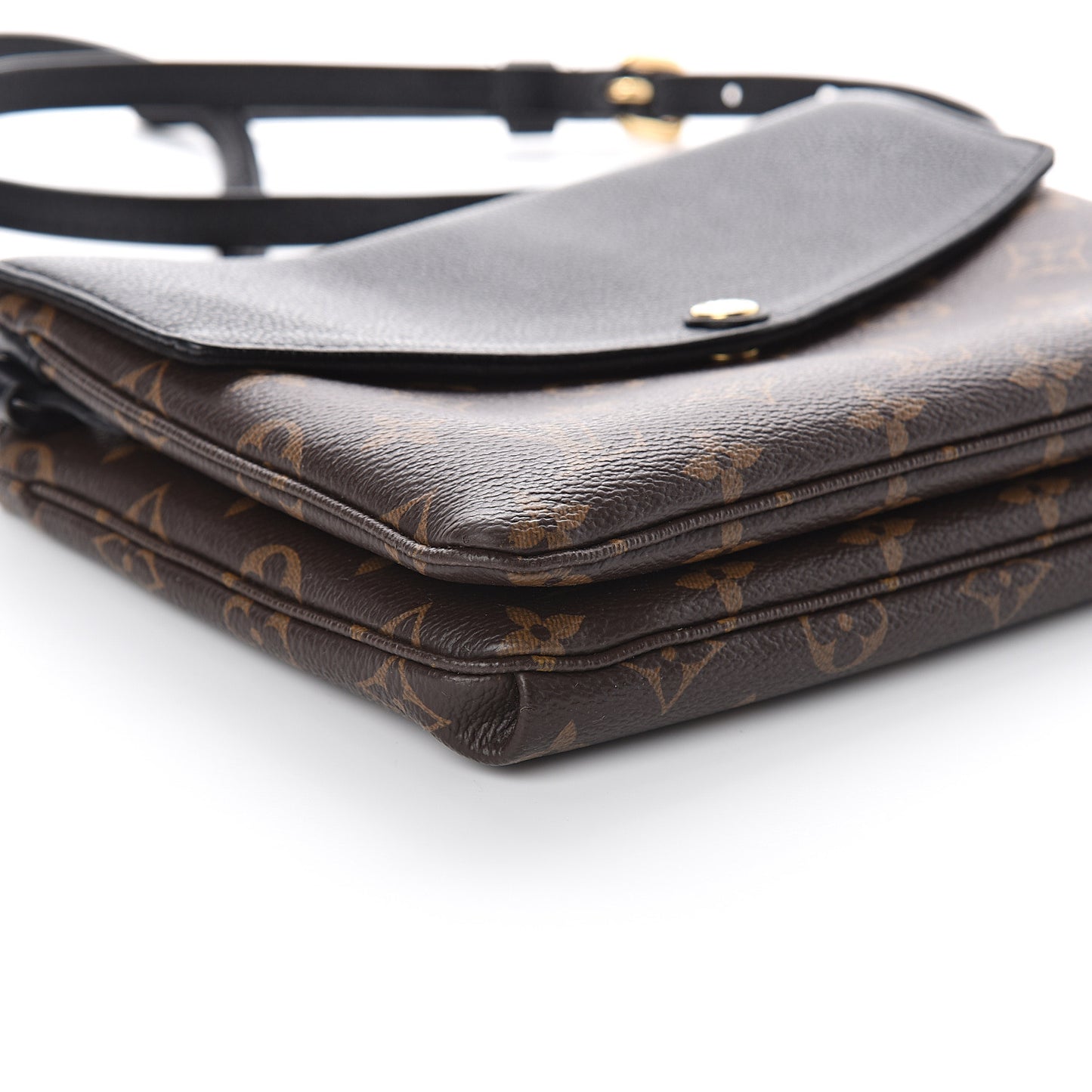 Monogram Twice Pochette Black