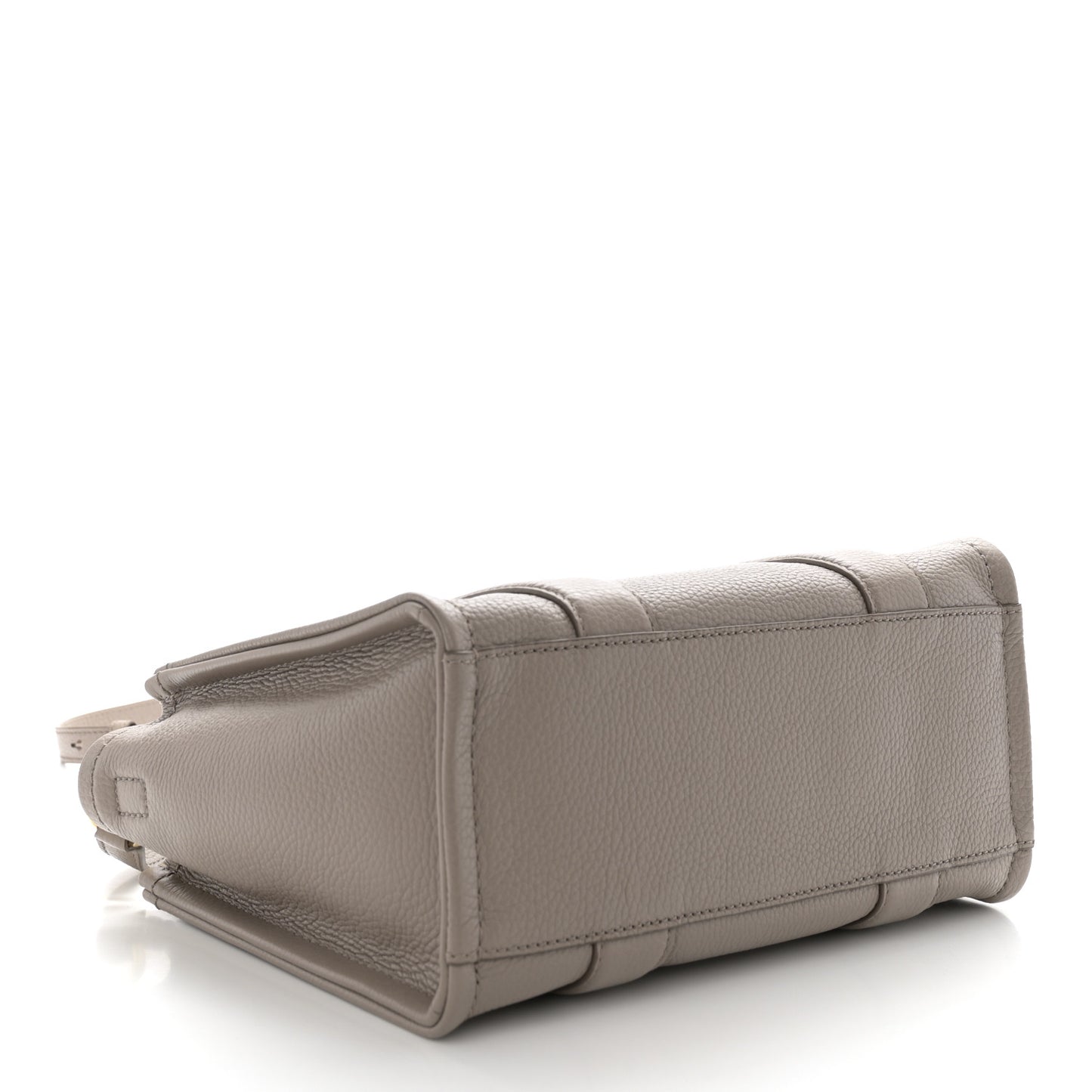 Grained Calfskin Small The Tote Bag Cement