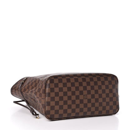 Louis Vuitton Damier Ebene Neo Neverfull MM Rose Ballerine 5 of 13