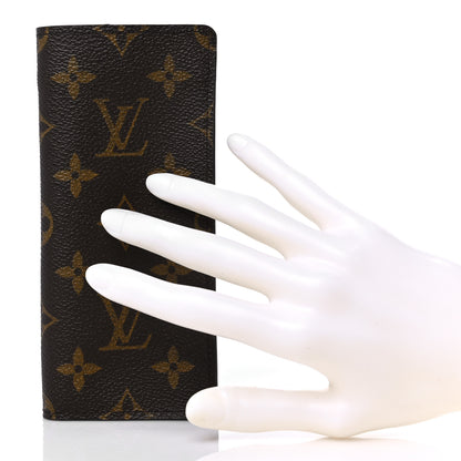 Louis Vuitton Monogram Etui a Lunettes Simple Eyeglass Case 2 of 10