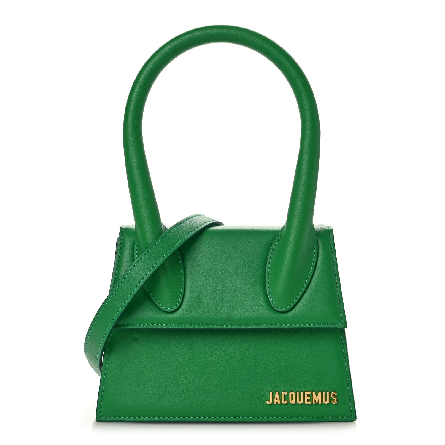 Jacquemus Smooth Calfskin Le Chiquito Moyen Green 1 of 9