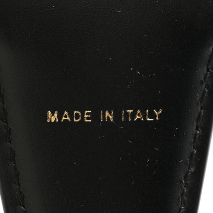Fendi Jacquard Ribbon Vitello King FF Adjustable Strap You Fango Marrone Black 4 of 5