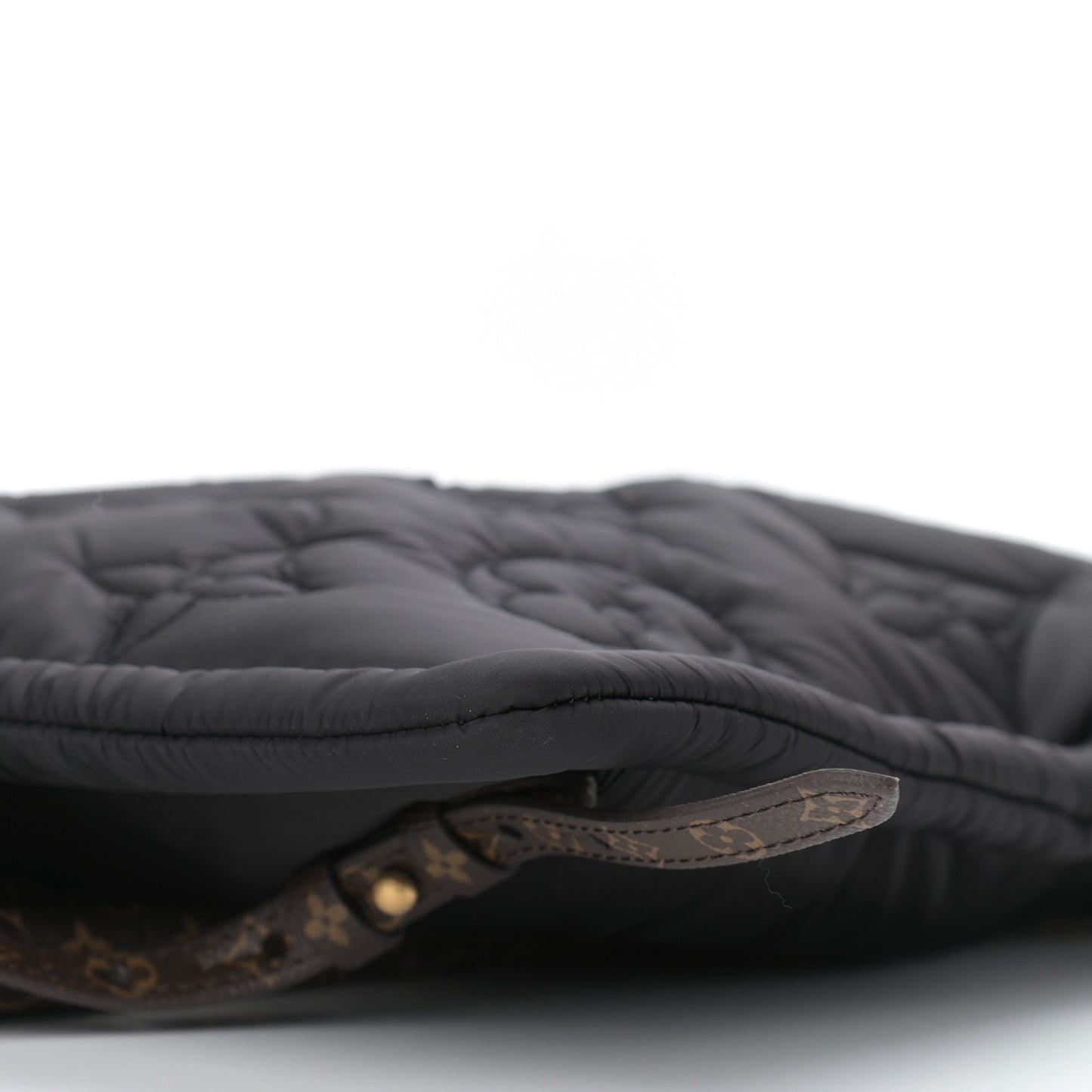 Econyl Monogram Pillow Backpack Black