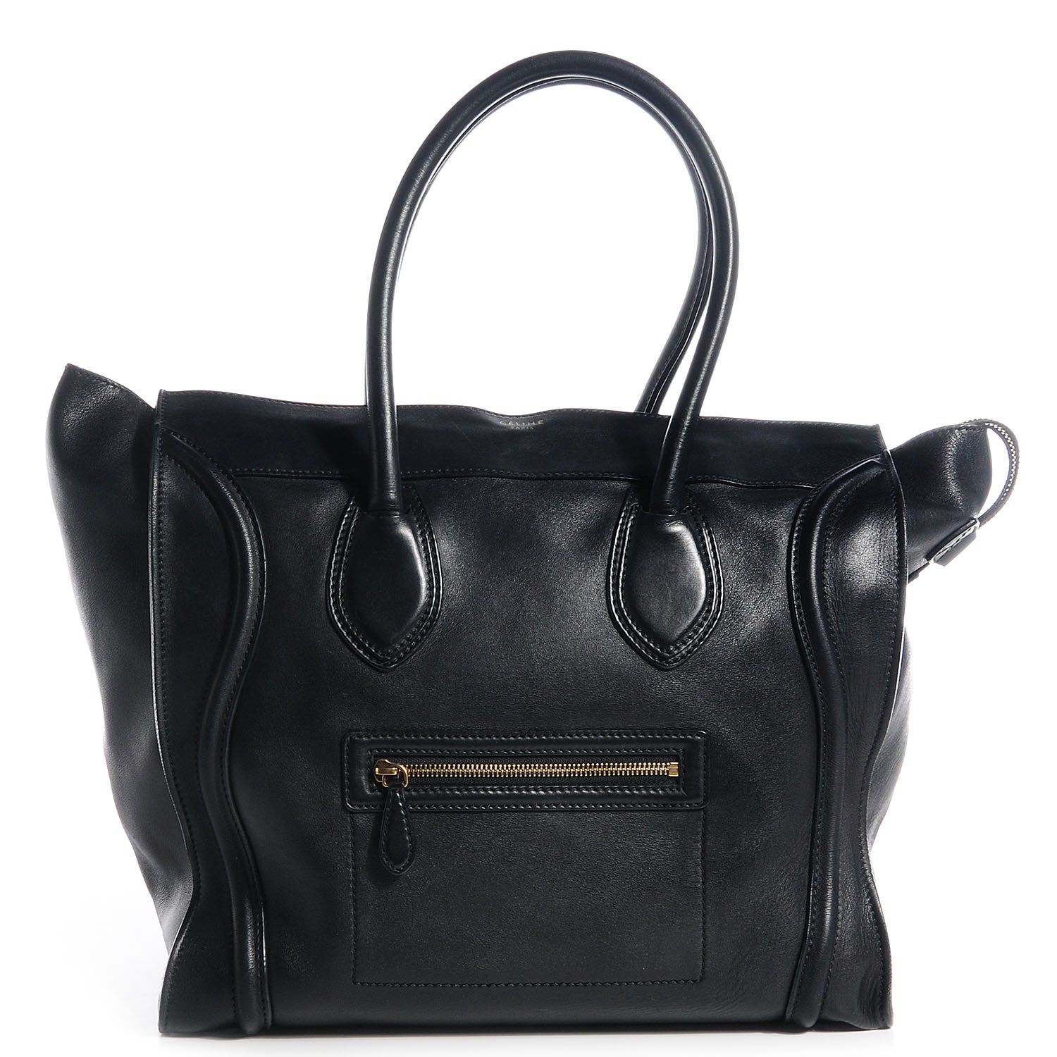 Celine Smooth Calfskin Medium Luggage Black 1 of 9