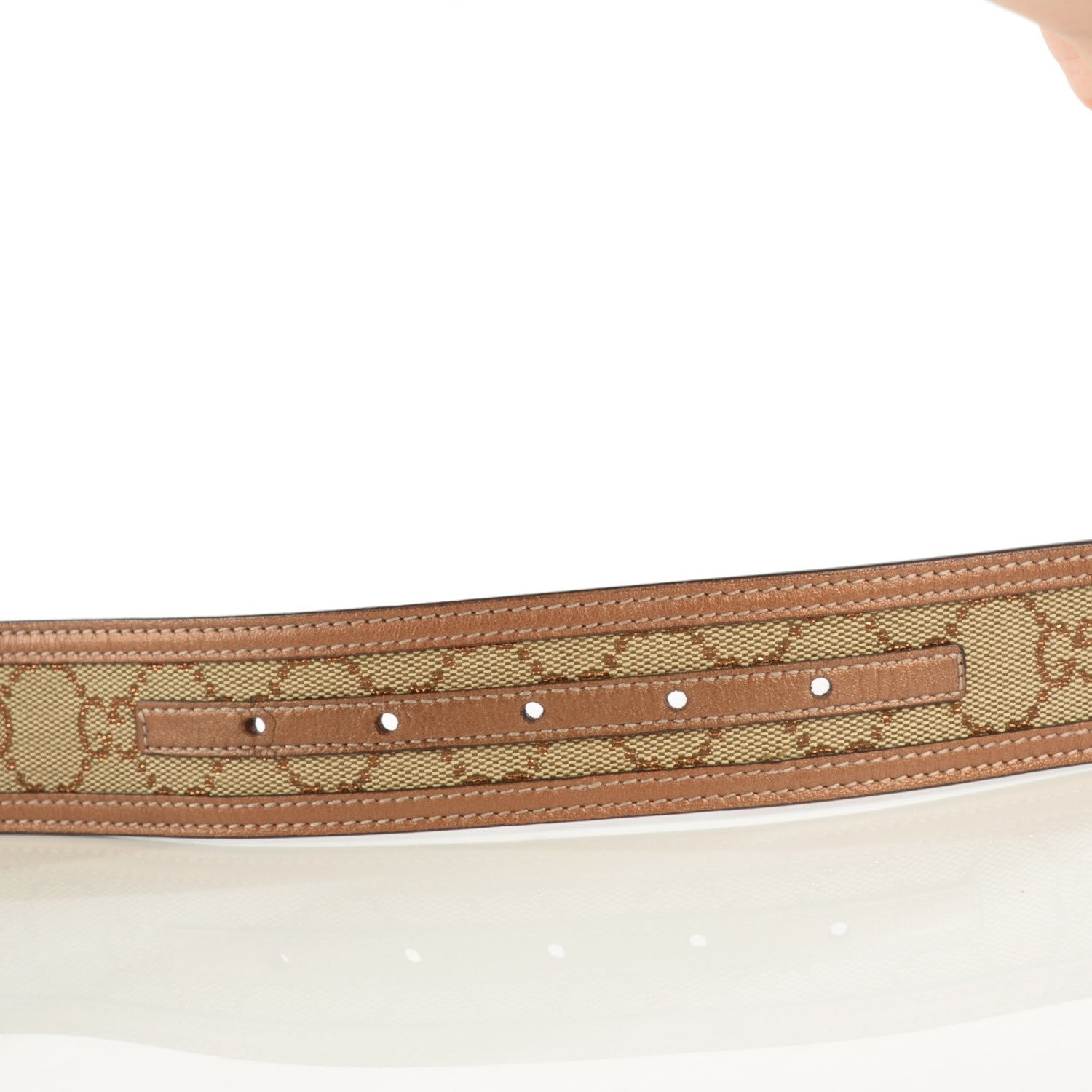 Gucci Monogram Heart GG Lovely Belt 100 40 5 of 5