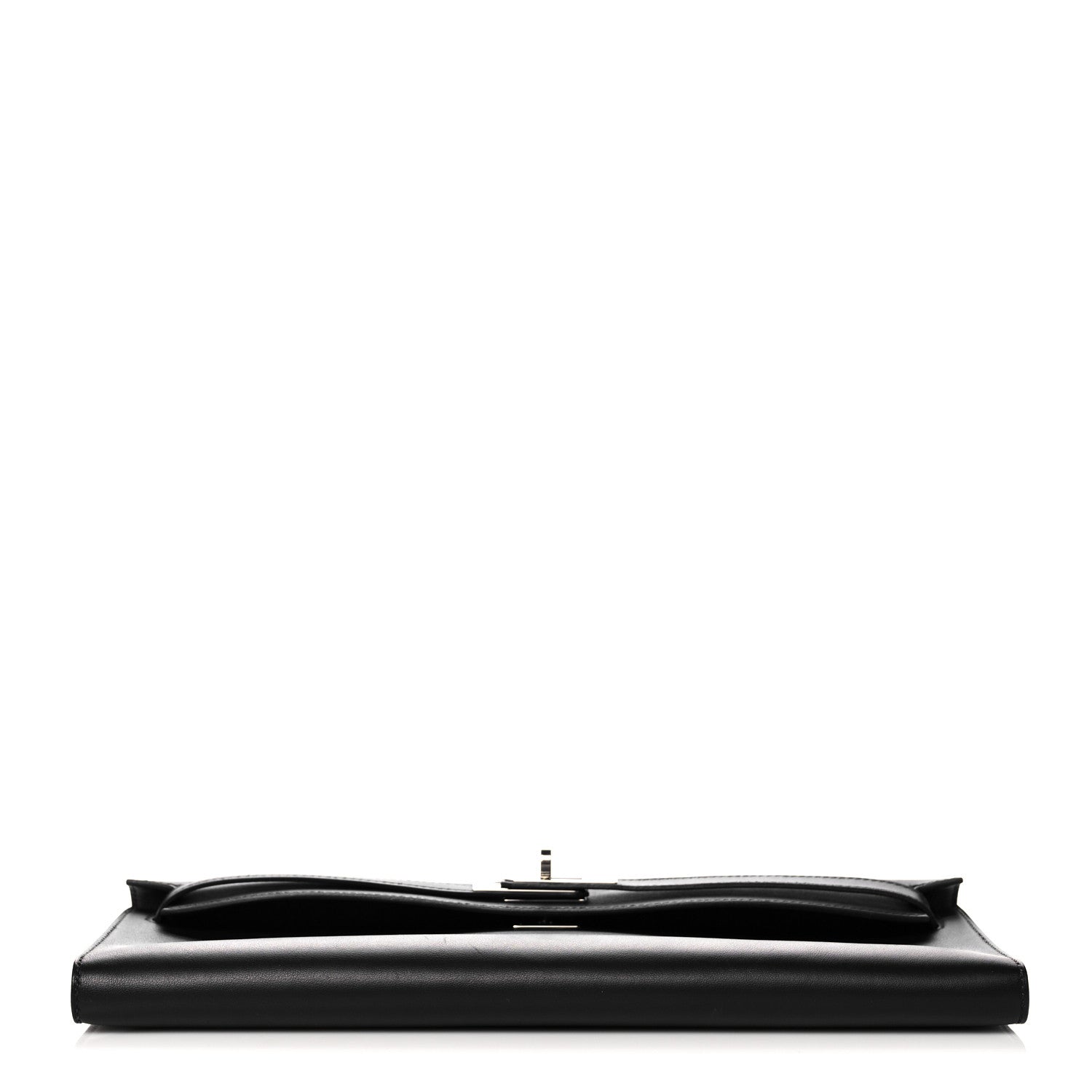 Hermes Swift Kelly Cut Clutch Pochette Black 6 of 29