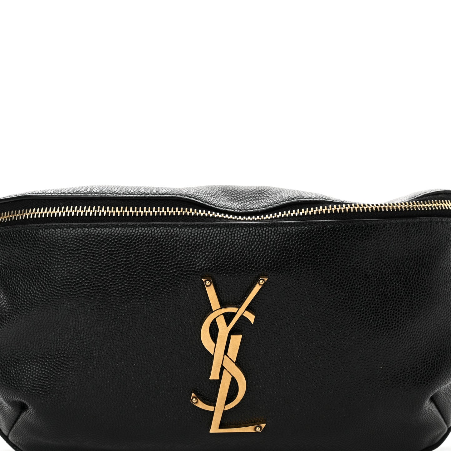 Grain De Poudre Monogram Belt Bag Black