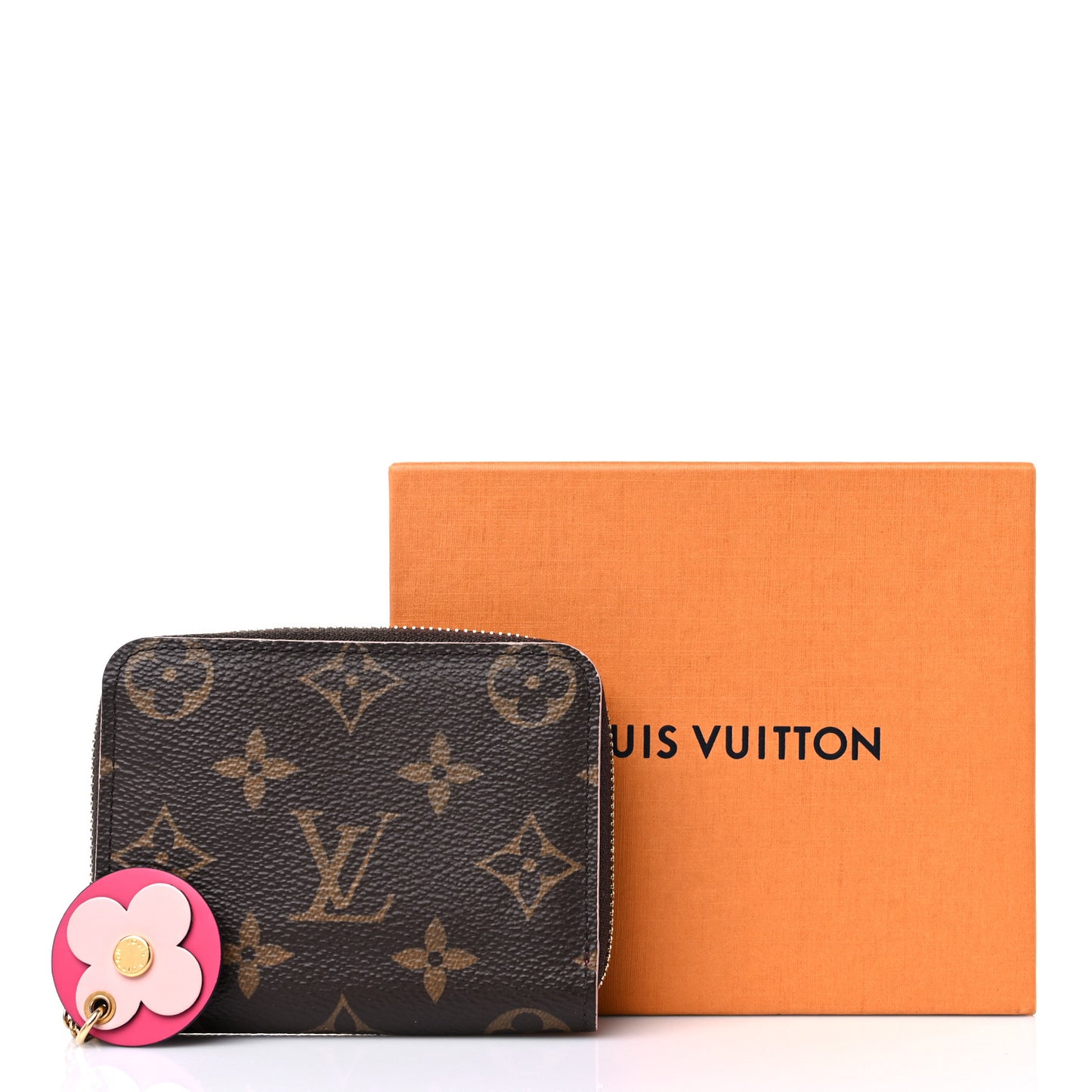 Monogram Bloom Flower Zippy Coin Purse